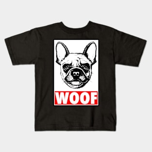 Woof - Dog Lover Dogs Kids T-Shirt